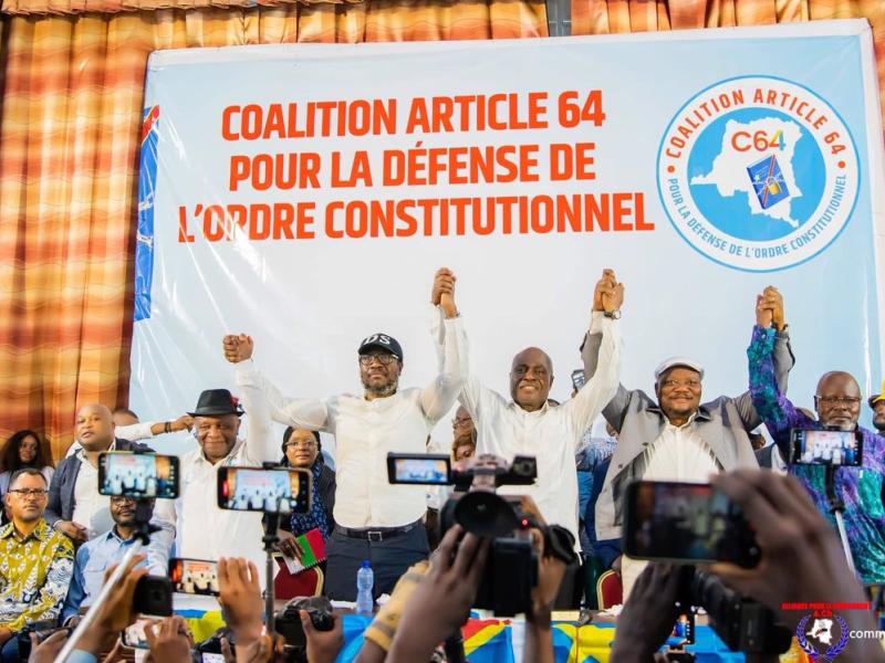 Quelques leaders de la Coalition Article 64