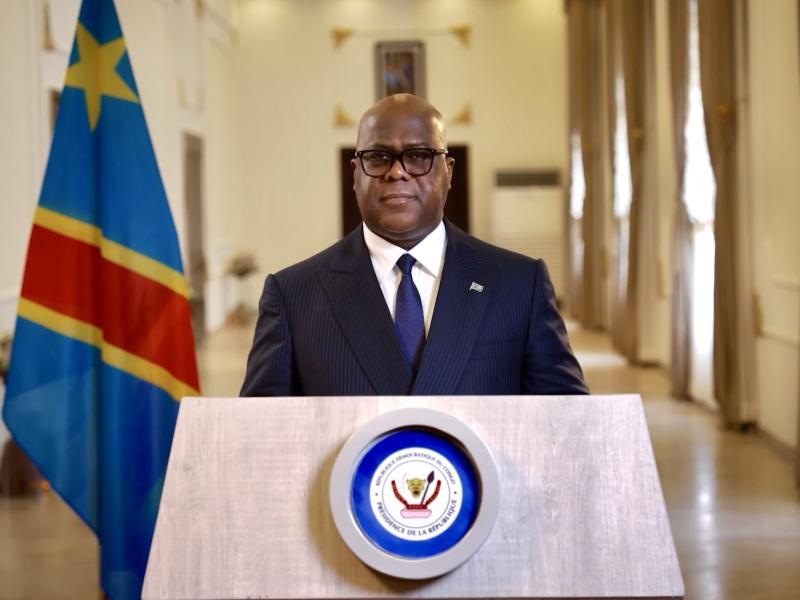 Félix Tshisekedi, président de la RDC 