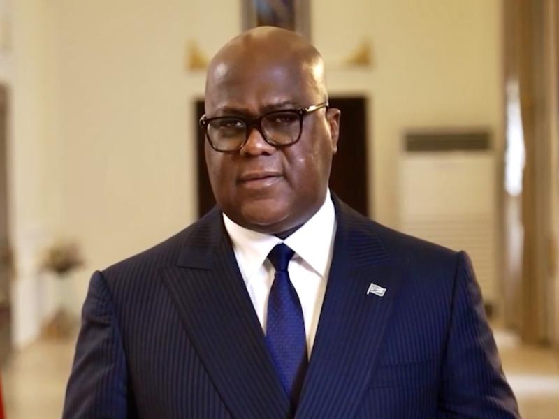 Félix Tshisekedi, président de la République démocratique du Congo 