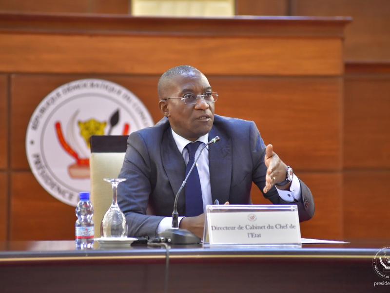 Le ministre du Plan Guylain Nyembo [photo d'illustration]