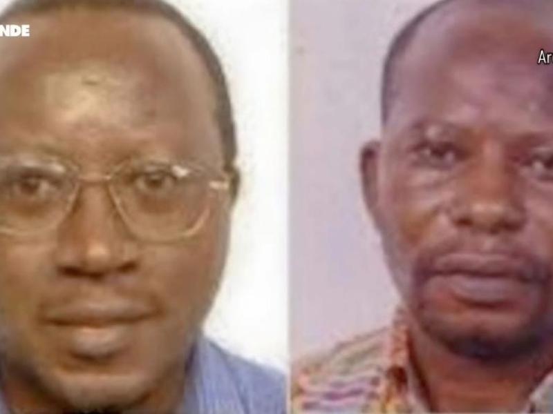 Les activistes de droits de l'homme et membres de la VSV, Floribert Chebeya et Fidel Bazana