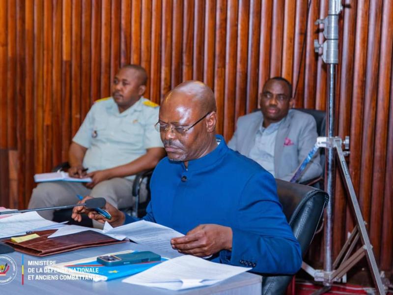 Le VPM de la Défense nationale, Guy Kabombo Muadiamvita [photo d'illustration]