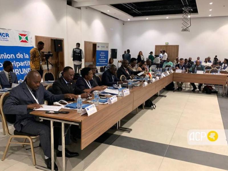 Les participants qui représentent la RDC, le Burundi et le HCR [photo d'illustration]