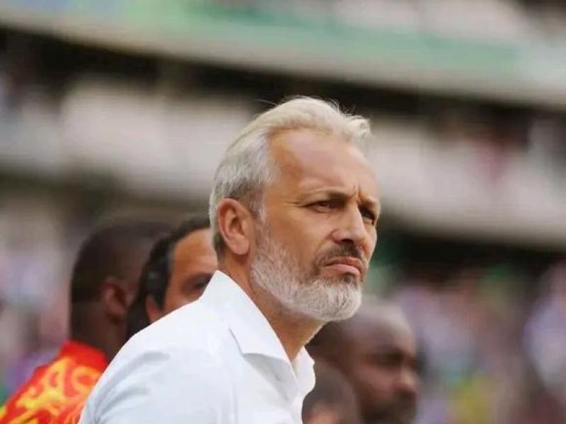 Le sélectionneur de l'équipe nationale de la RDC Sébastien Desabre.