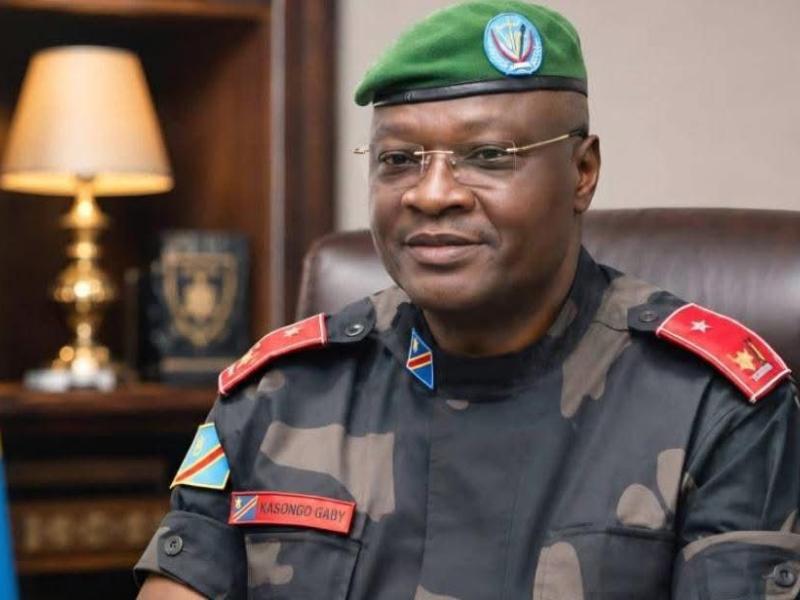 Le Général-Major Kasongo Mulumba Gaby, nouveau gouverneur de l’Ituri