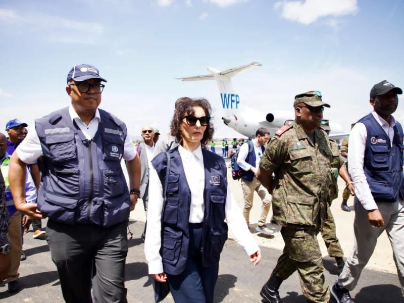 Arrivée à Bunia de la commissaire européenne Hadja Lahbib [photo d'illustration]