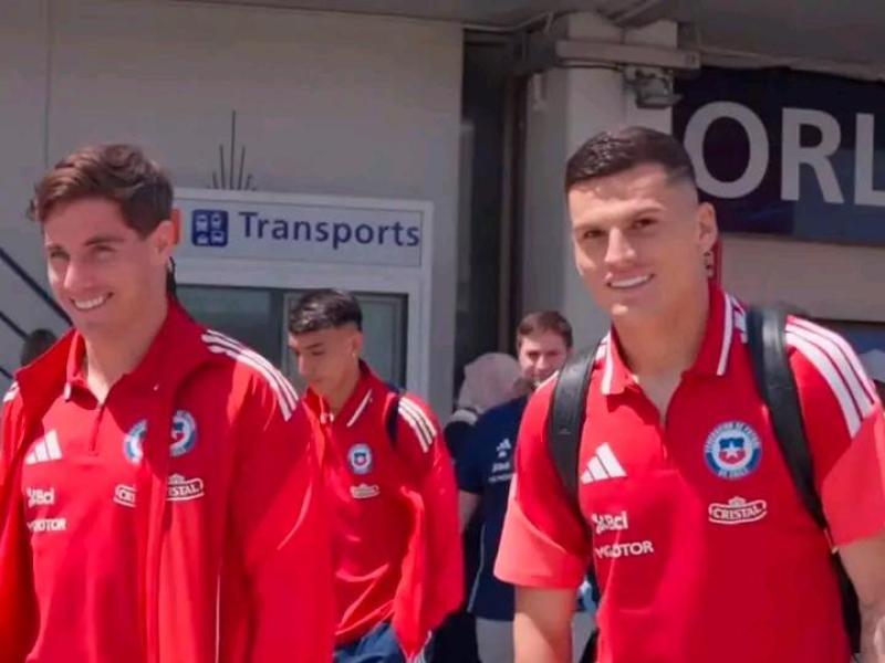 Les joueurs Chiliens à l'aéroport d'Orléans. [Photo d'illustration]