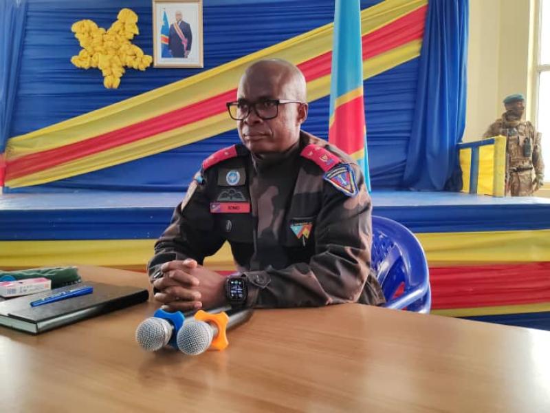 Le gouverneur militaire du Nord-Kivu Kakule Somo Evariste [photo d’illustration]