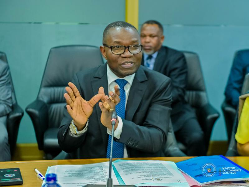 Le ministre du Commerce extérieur Julien Paluku Kahongya [photo d'illustration]