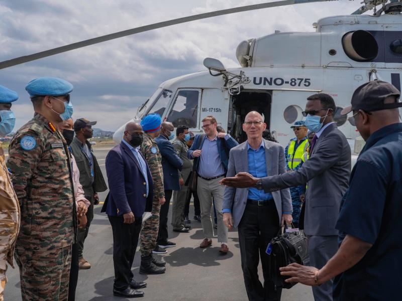 Arrivée du chef de la MONUSCO à Goma, James Swan [Photo d’illustration]