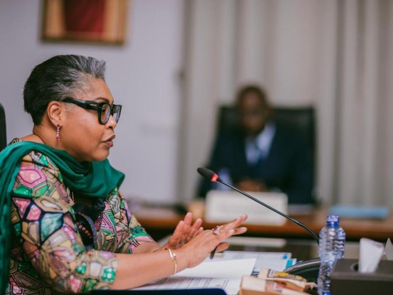 La Première Ministre Judith Suminwa Tuluka