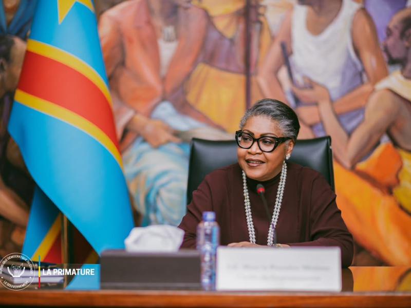 Judith Suminwa,  Première ministre de la RDC
