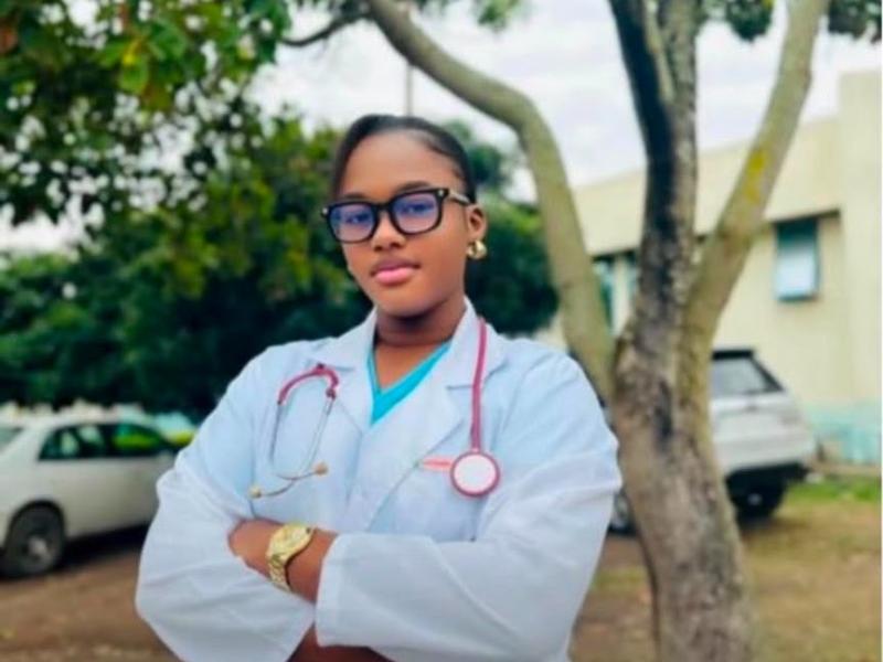 Angel N'simire, étudiante en D3 Médecine de l'UNIBU décedée d'Ebola