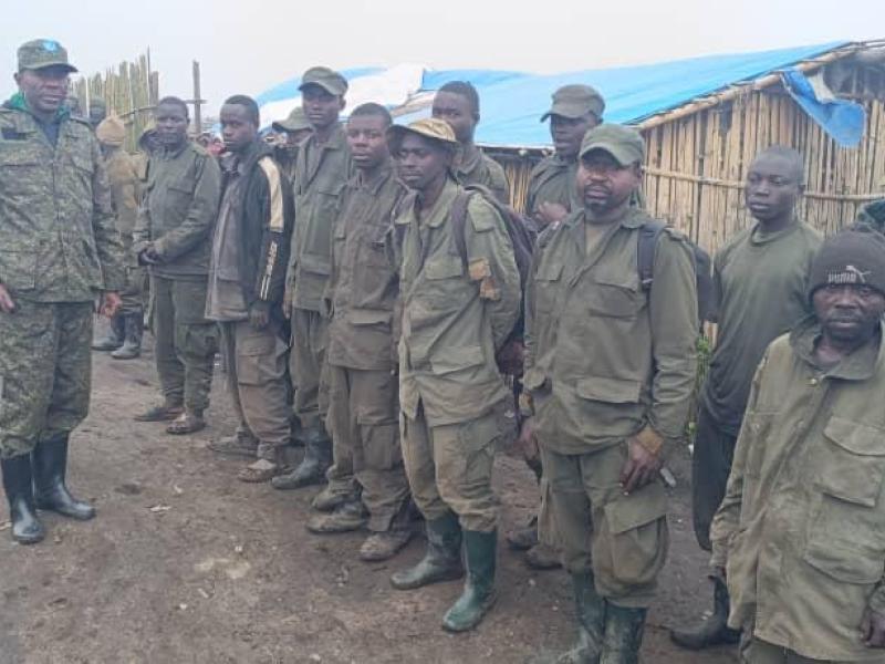 Des rebelles qui se sont rendus aux FARDC [photo d'illustration]