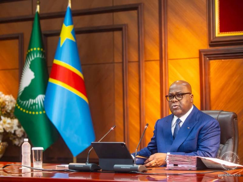 Félix Tshisekedi,  Président de la République démocratique du Congo