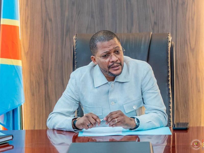 Le ministre des Sports et Loisirs, Didier Budimbu [photo d'illustration]