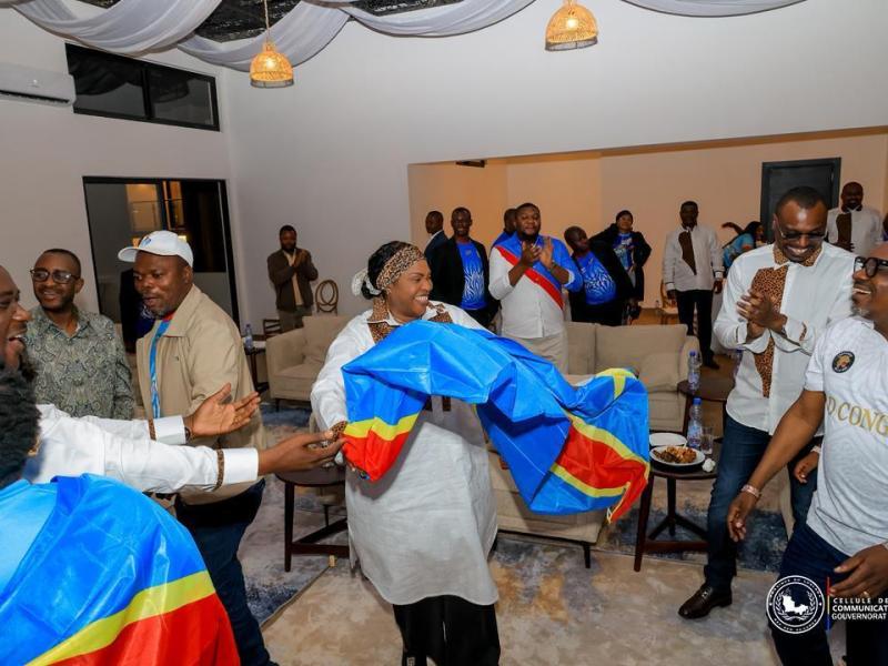 Fifi Masuaku Saini, Gouverneur du Lualaba après la match Portugal-RDC ce mercredi 17 juin 2026
