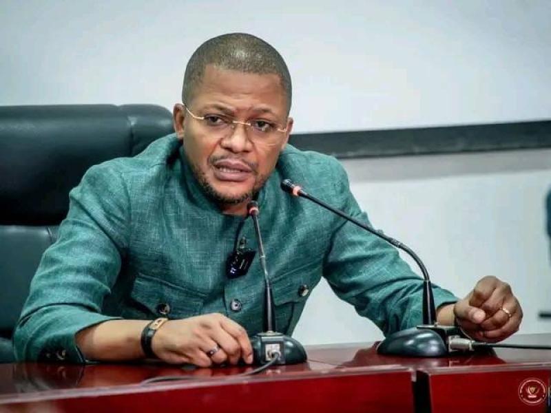 Le ministre des Sports et Loisirs, Didier Budimbu [photo d'illustration]