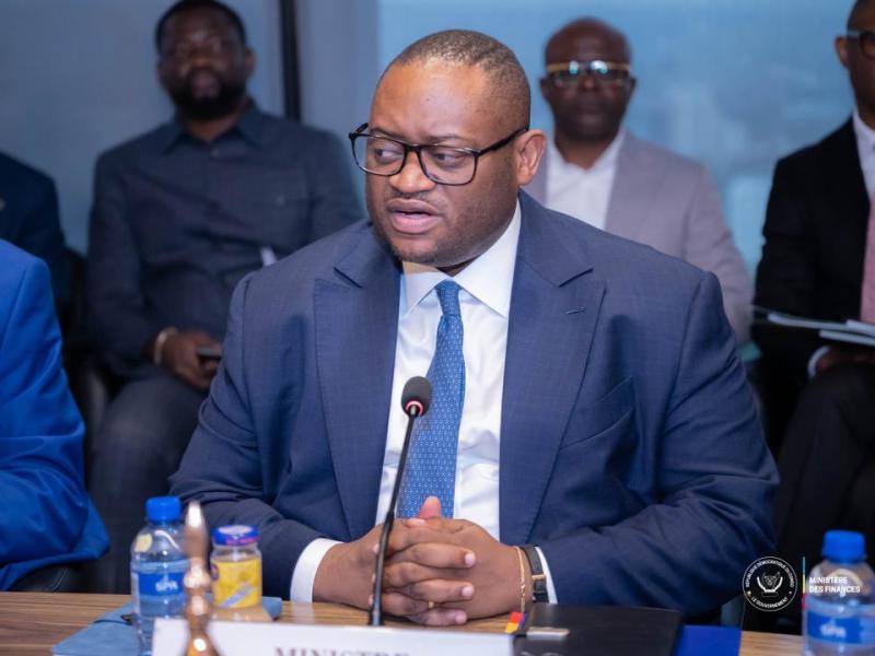 Doudou Fwamba Likunde Li-Botayi,  ministre des Finances en RDC
