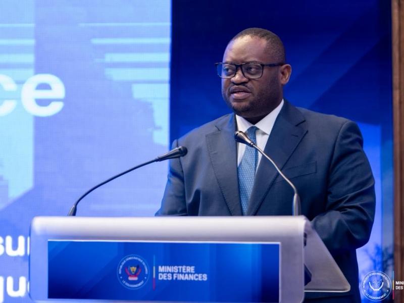 Doudou Fwamba Likunde Li-Botayi, ministre des Finances en RDC [photo d'illustration]
