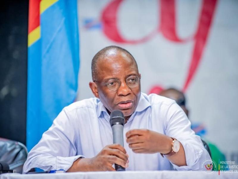 Le ministre de la Justice Guillaume Ngefa [photo d'illustration]