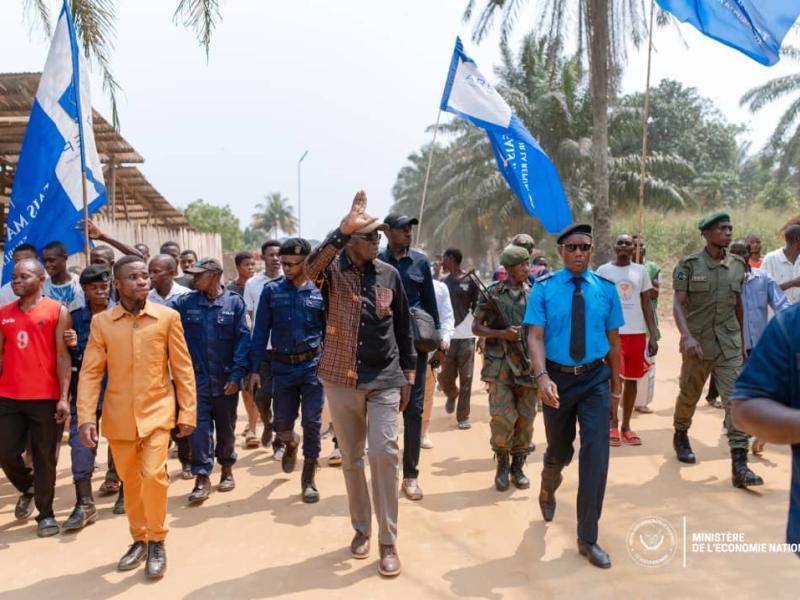 Le VPM de l'économie nationale Daniel Mukoko Samba, arrivé à Boende [photo d'illustration]