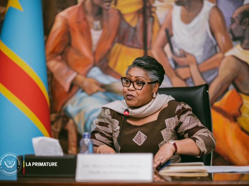 La Première ministre Judith Suminwa [photo d'illustration]