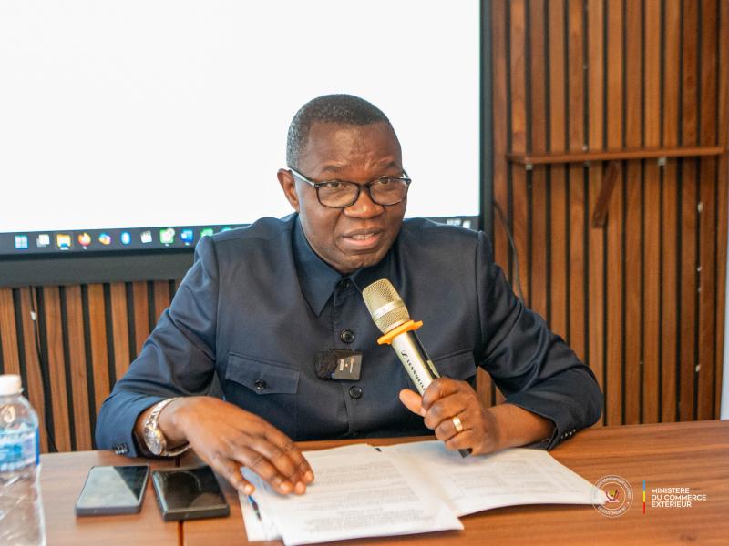 Julien Paluku Kahongya, ministre du Commerce extérieur en RDC