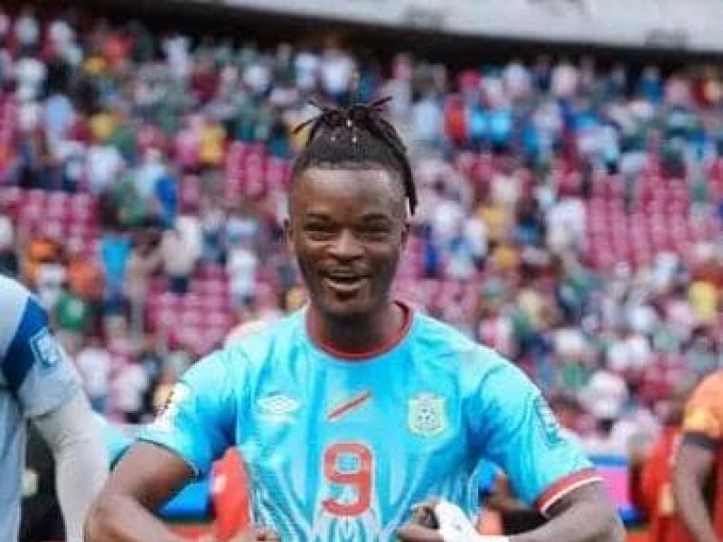 Bryan Cipenga sous les couleurs de la RDC. [Photo d'illustration]