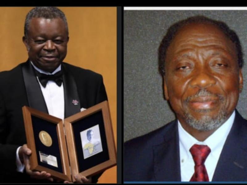 Les professeurs Jean-Jacques Muyembe et Sulu Maseb'a Mwang [photo d'illustration]