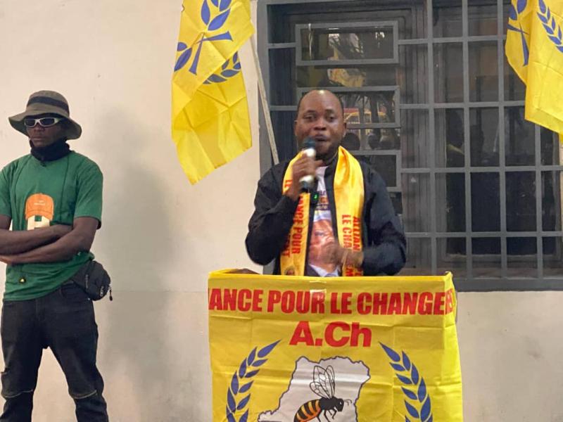 Jean Paleki, Secrétaire général du parti A.Ch