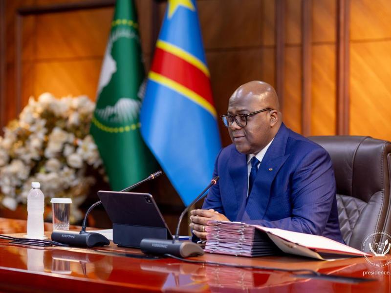 Félix-Antoine Tshisekedi Tshilombo,  Président de la République démocratique du Congo