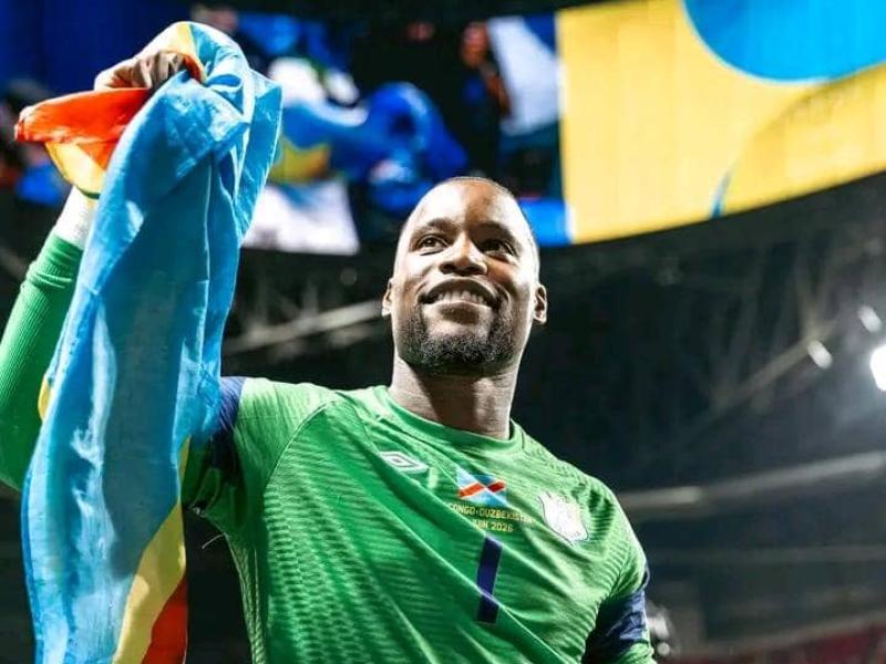Le gardien de l'équipe nationale de la RDC, Lionel Mpasi. [Photo d'illustration]