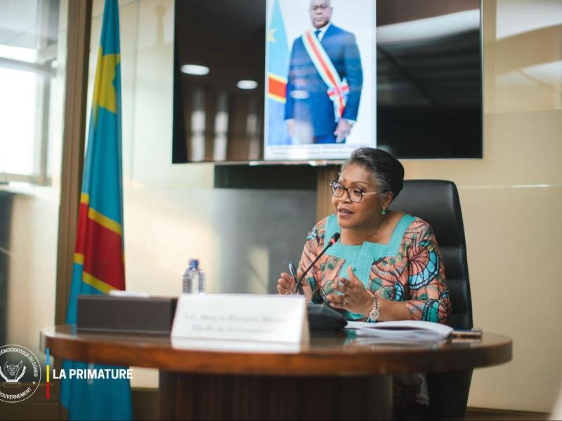 Judith Suminwa,  Première ministre de la RDC