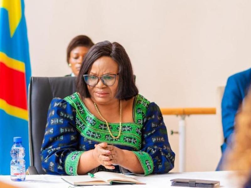 Marie Nyange Ndambo,  ministre de l’Environnement en RDC