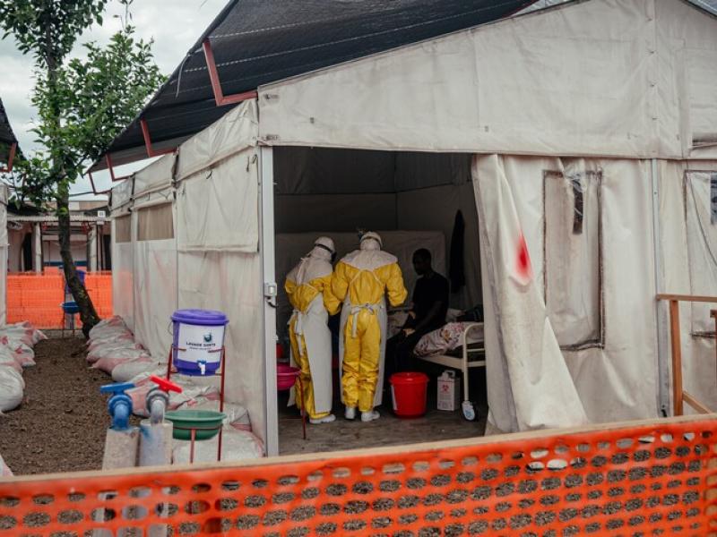 Un centre de traitement Ebola [photo d'illustration]
