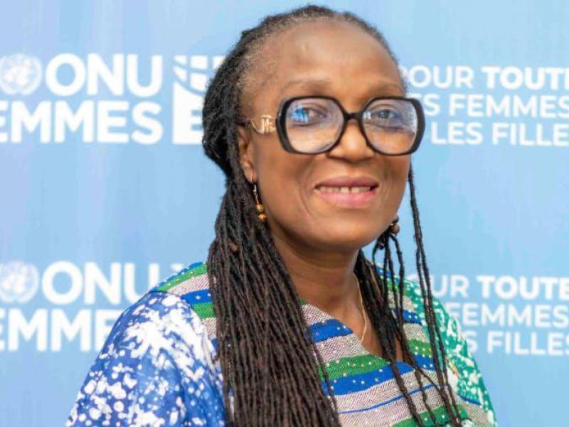 Setcheme Jéronime Mongbo, nouvelle représentante de l'ONU-Femmes en RDC [photo d'illustration]