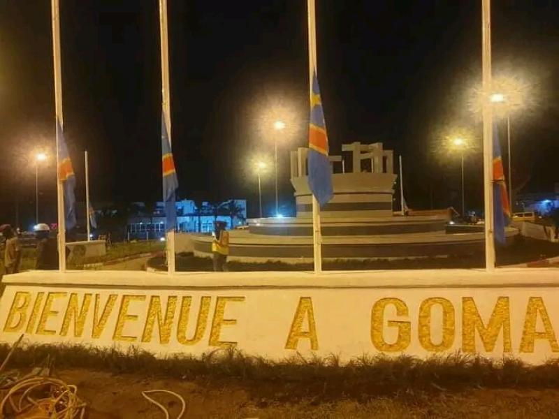 Rond-point BDGL de Goma