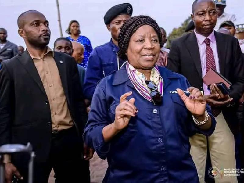 Eugenie Tshiela, vice-ministre de l’Intérieur en RDC