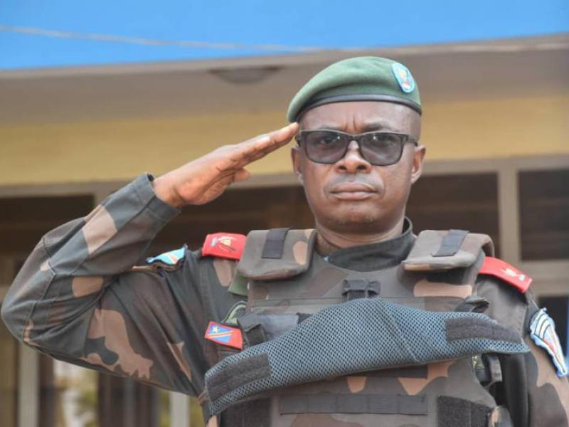 Le général-major Kakule Somo Evariste, gouverneur militaire du Nord-Kivu