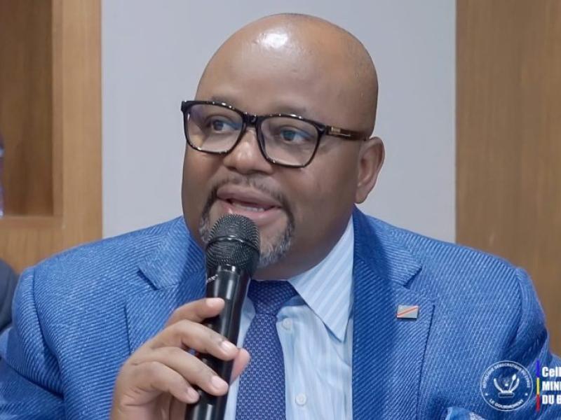 Aimé Boji Sangara, président de l'Assemblée nationale de la RDC