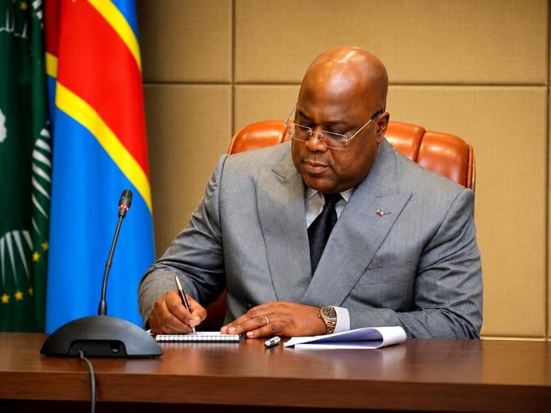 Félix-Antoine Tshisekedi Tshilombo, chef de l'État de la République démocratique du Congo