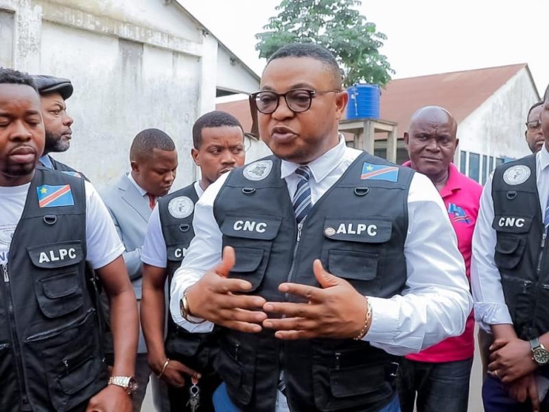 Landry BISIDI TSHILOMBO, Secrétaire Permanent, de la CNC-ALPC [photo d'illustration]