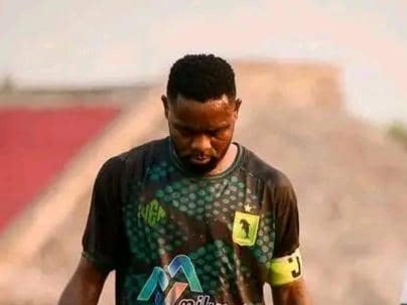 Le capitaine vétéran de VClub Patou Ebunga.