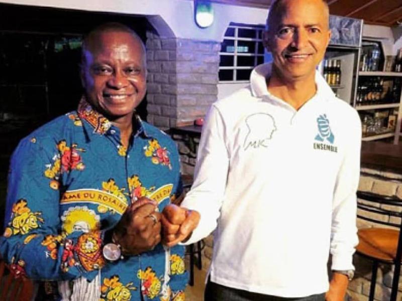 Chérubin Okende et Moïse Katumbi [photo d'illustration]