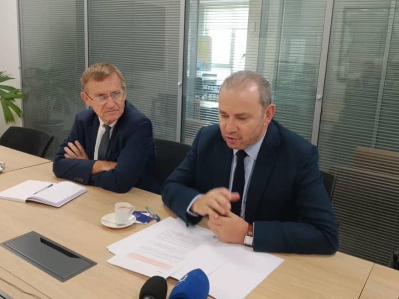 Le directeur général du groupe AFD, Christophe Lecartier lors de son point de presse [photo d'illustration]
