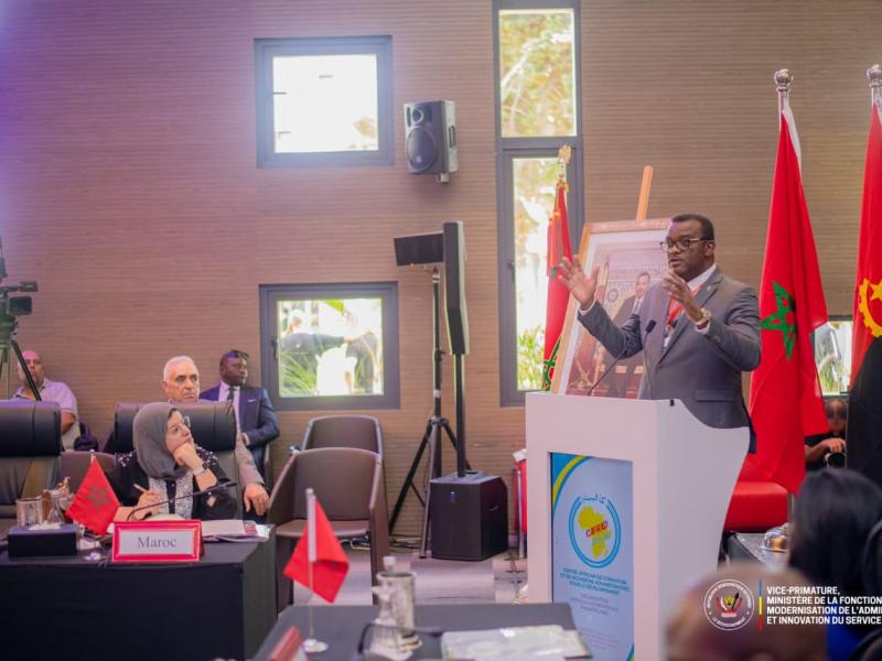 Le VPM en charge de la Fonction publique, Jean-Pierre Lihau à Rabat [photo d'illustration]
