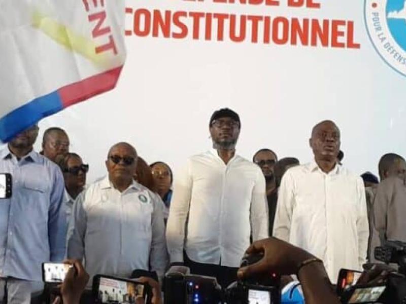 Quelques leaders de la Coalition Article 64 [photo d'illustration]