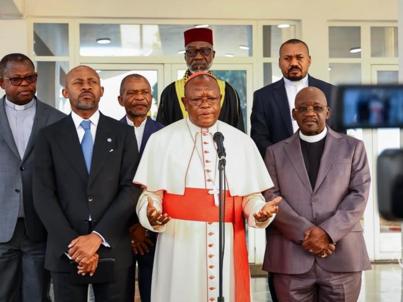 Les leaders religieux du Congo après entretien avec le chef de l’Etat