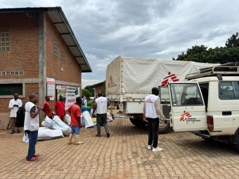 L'équipe de MSF sur le terrain [photo d'illustration]